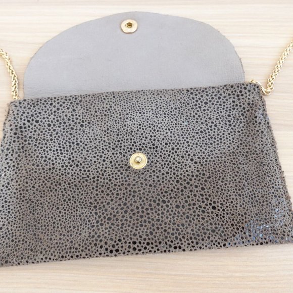 Sorial Bag Womens Leather Crossbody Sling‎ Envelope Evening Purse Small Black - Picture 8 of 11